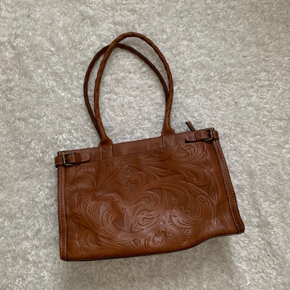 Patricia Nash Tooled Leather Handbag